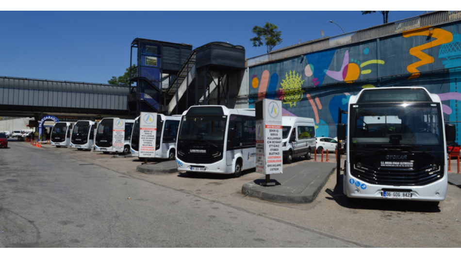 Yeni Servis Araçlarımız